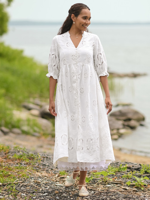 Enchantment Dress - White