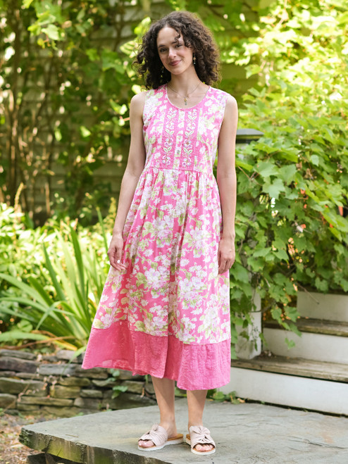 Apple Blossom Porch Dress - Pink