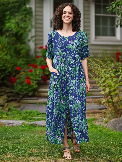 Milkweed Dress - Cobalt