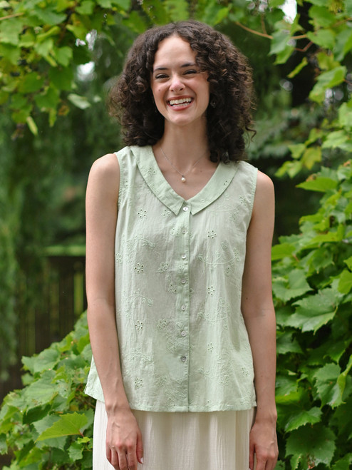 Everyday Blouse - Soft Sage