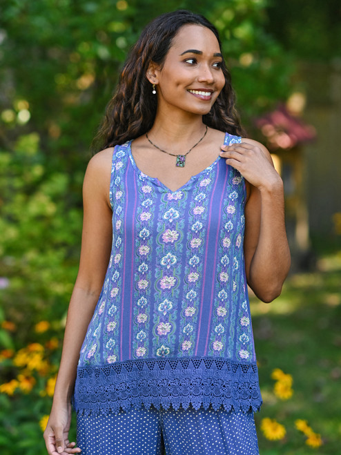 Chianti Camisole - Blue