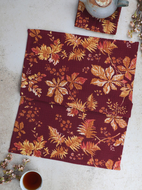 Adirondack Tea Towel Set of 2 - Wine