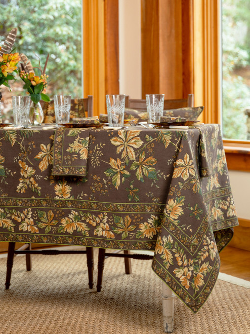 Adirondack Tablecloth - Chocolate