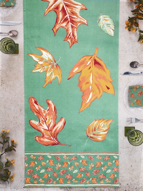 Fall is Here Runner - Jade