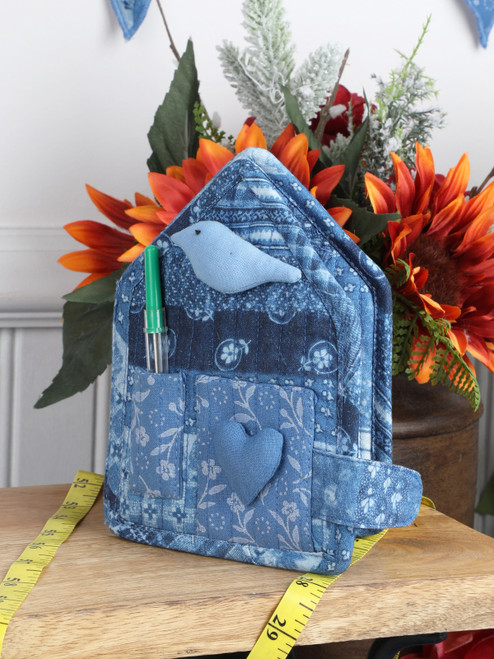 Harmony Patchwork Sewing Cottage - Blue