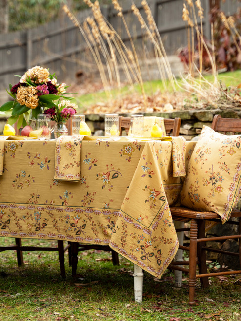 Madeline Tablecloth - Straw