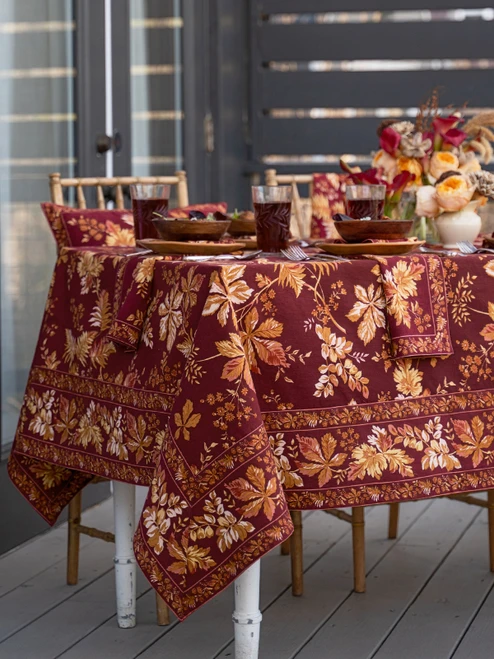 Adirondack Tablecloth - Wine