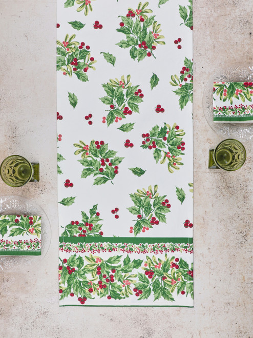 Snowberry Runner - Ecru