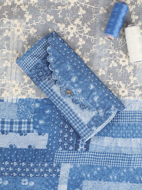 Harmony Patchwork Sewing Kit - Blue