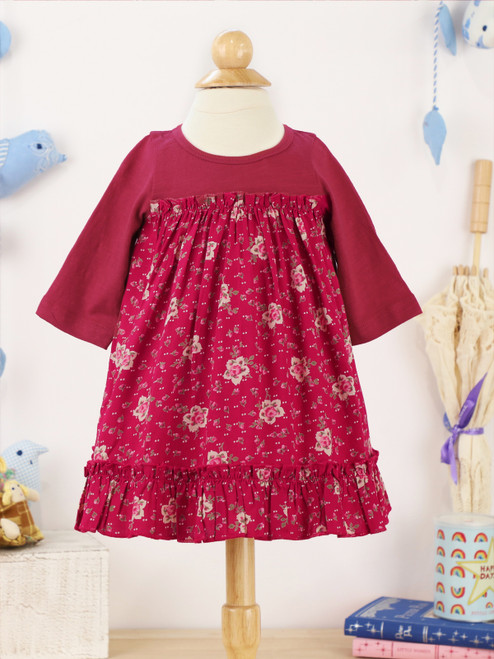 Potpourri Baby Dress - Red