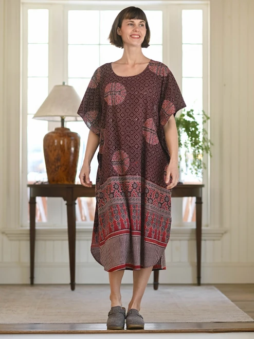 Sundial Caftan - Merlot
