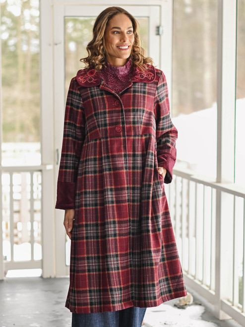 Mahogany Wool Jacket - Mahogany