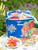 English Garden Outdoor Picnic Cooler Bag - Blue