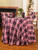 Holly Plaid Round Cloth - Black