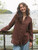 Bostonian Blouse - Decadent Chocolate