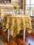 Kashmir Paisley Tablecloth - Amber