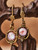 Lavender Drop Crystal Earrings