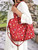 Travellin' Quilted Bag  - Heather Red