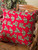 Holly Cushion Cover - Red