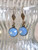 Air Blue Opal Floating Drop Earrings