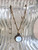 White Opal Drop Necklace