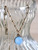 Air Blue Opal Floating Drop Necklace