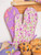 Lilac Patchwork Oven Mitt Set of 2