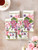 Violets Luncheon Napkin Set of 4
