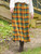 Boreal Check Skirt - Green Gold