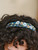 Prairie Embroidered Headband - Blue Multi