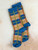 Retro Plaid Crew Sock - Legion Blue