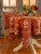 Bountiful Harvest Tablecloth - Rust