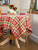 Yuletide Plaid Tablecloth