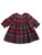 Yuletide Check Baby Dress - Red