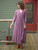 Cordelia Dress - Dusty Amethyst