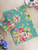 Charming Tea Towel Set of 2 - Jade Green