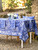 Avonlea Tablecloth - Cobalt