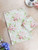 Apple Blossom Tea Towel Set of 2 - Light Green