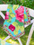 Austen Rose Napkin Set of 4 - Turquoise