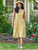 Calais Fleur Sundress - Soft Gold