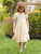 Folklore Kids Dress - Ecru