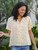 Hailey Camp Blouse - Cream