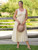 Hailey Pinafore Dress - Cream