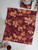 Adirondack Tea Towel Set of 2 - Wine