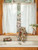 Heirloom Lace Cafe Curtain Set of 2 - Ecru