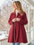 Farmer's Market Corduroy Jacket  - Red