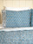 Misty Morning Block Print Pillowcase - Blue