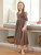 Cameo Kids Dress - Chocolate