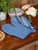 Harmony Patchwork Oven Mitt Set of 2 - Blue