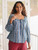 Indigo Folklore Blouse - Indigo